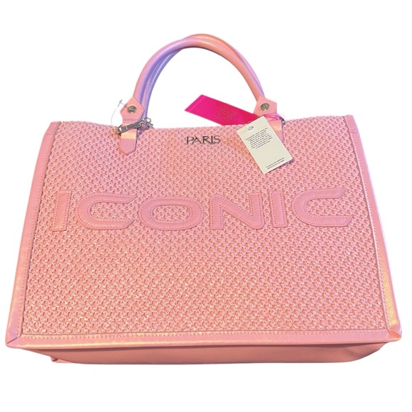 Paris Hilton Iconic Pink Tote Bag / Purse - Picture 1 of 5